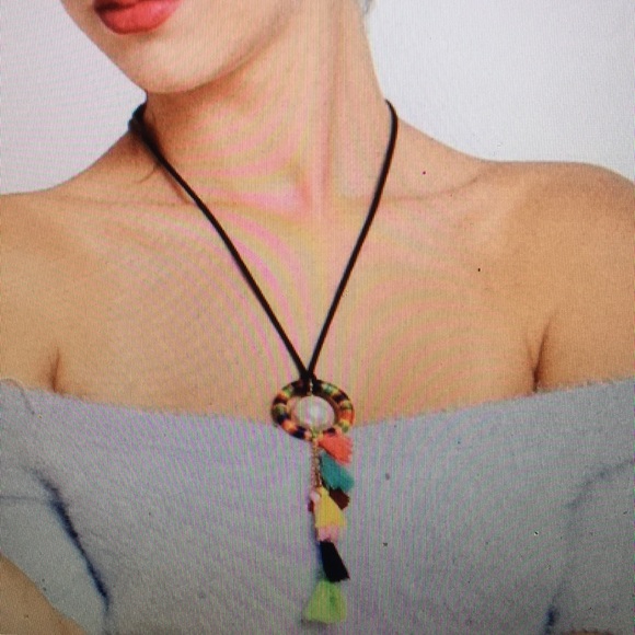 ❌SOLD❌NWT FASHION BOHO TASSEL JEWELRY - Picture 3 of 6